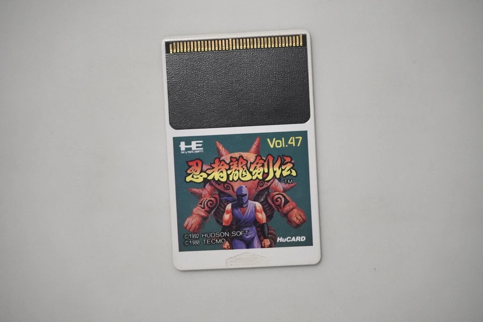PC Engine CoreGrafx Ninja Gaiden Japan NEC Hu-Card game US Seller - Image 1 of 1