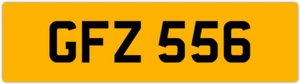 GFZ 556 G 3x3 PLACA DE NÚMERO PRIVADA SIN FECHA GAZ GAV GEO GUS GUY GRACIA GEMA GED GS - Imagen 1 de 1
