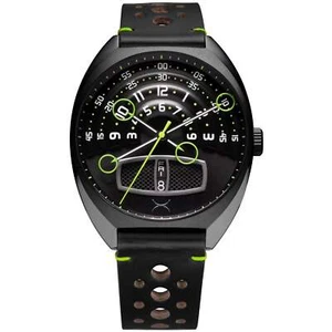 Xeric Halograph III Automatic Gunmetal Lime Uhr - Brandneu - Bild 1 von 9