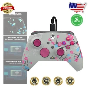 Immersive Cherry Blossom Enhanced Gamepad for Xbox with Audio Control & Sharing - Picture 1 of 12