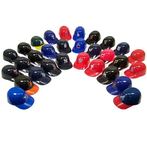 Various MLB Baseball Ice Cream Snack Mini Helmets (Laich, Rawlings) - You Choose Cover