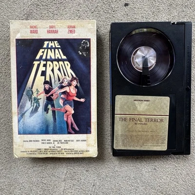 THE FINAL TERROR (1985) Betamax Vestron Video Horror Slasher Daryl Hannah Beta - Image 1 of 4
