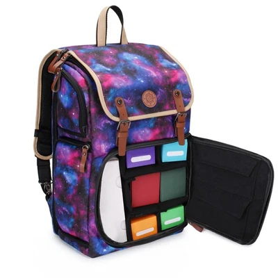 ENHANCE Full-Size Trading Card Storage Box Backpack for Playing Card Case