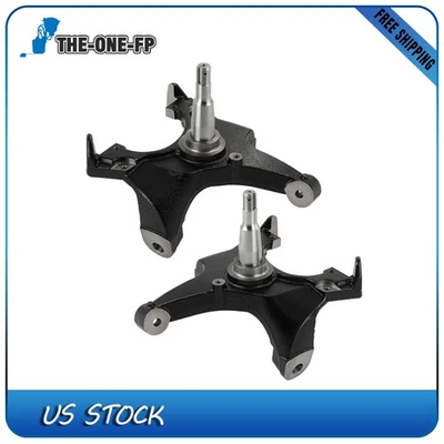 Husillos reductores de caída delanteros de 2" de 2 piezas para Chevy Silverado GMC Sierra C1500 Yukon Foto 1 de 4