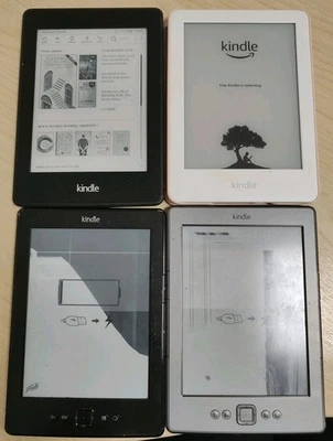 Amazon Kindle Tablet Ereader Joblot X4 Various Faults - Image 1 of 2