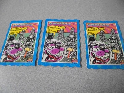 3 xVariant Blue Space Oddbodz card SO-48 DOGATELLO  different wording on reverse - Image 1 of 2