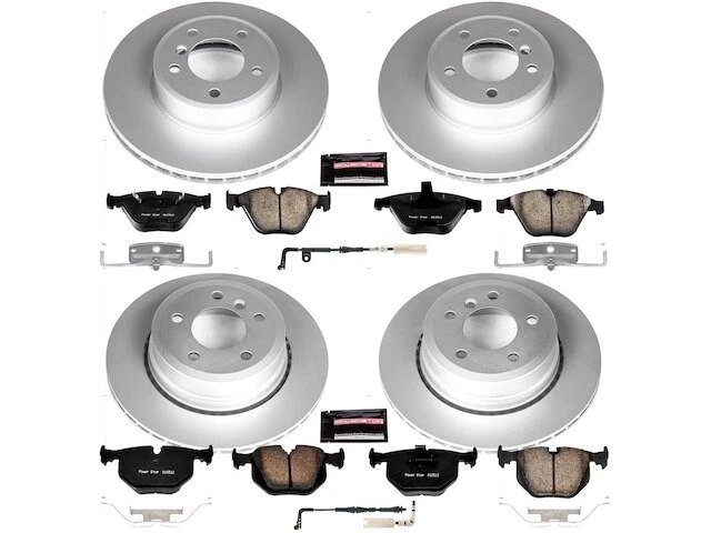 Front and Rear Brake Pad and Rotor Kit 41NVJR99 for 528xi 525xi 528i xDrive Foto 1 de 1