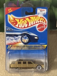 1995 Hot Wheels #316 Speed Gleamer Series 4/4 LIMOZEEN Gold w/White Wall BW Sp - Picture 1 of 2