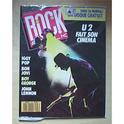 U2 ROCK AND FOLK MAGAZINE DEC 1988 - BONO COLOUR COVER FRENCH - Image 1 of 2