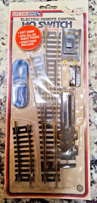 Life-Like HO interruptor de mão esquerda controle remoto elétrico nº 8605 novo estoque antigo - Imagem 1 de 2