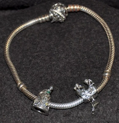 Pandora x Disney Tinker Bell Pulsera Set 7" con Tinker Bell y Capitán Gancho Barco Foto 1 de 4