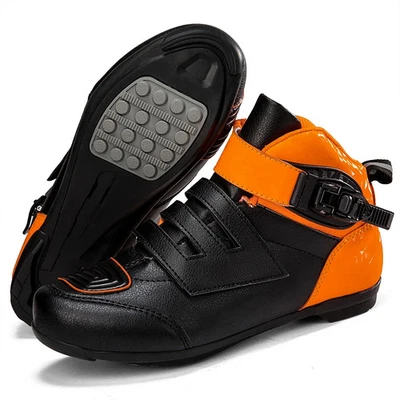 Botas de ciclismo de fondo para hombre de motocicleta botas de entrenamiento de protección al aire libre Foto 1 de 4