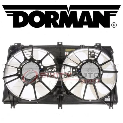Dorman Engine Cooling Fan Assembly for 2014-2019 Lexus IS350 3.5L V6 Belts cq - Image 1 of 4