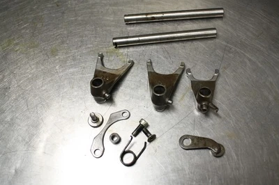 98-02 KAWASAKI NINJA ZX6R ENGINE MOTOR TRANSMISSION GEAR SHIFT FORKS - Imagem 1 de 4