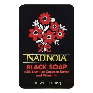 Barra de jabón negro Nadinola vitamina E 3 oz - Imagen 1 de 1