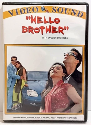Hello Brother Sealed New 2002 DVD Salman Khan Rani Mukerji Arbaaz Khan Bollywood - Image 1 of 4