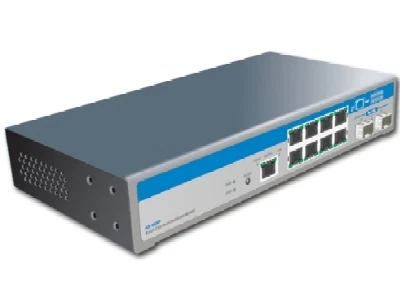 8 port Gigabit switch w/ 2 SFP slots,L2 smart managed AC power embedded rack19 - Image 1 of 1