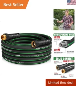 Heavy Duty Garden Hose 25Ft, NON-EXPANDABLE Flexible Water Hose, Kink Resistant - Picture 1 of 10