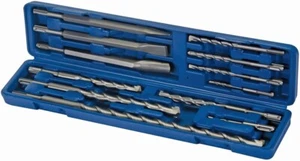Silverline Bohrersätze SDS-Plus-Bohrer und -Meißel, 12-tlg. Satz 12-tlg. - Bild 1 von 1