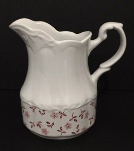 J. & G. Meakin Sterling Cornflower Pink Creamer - Picture 1 of 5