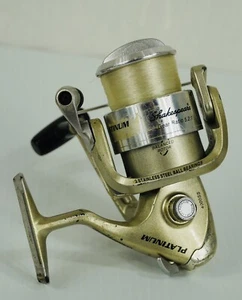 Shakespeare Microspin Fishing Reel Ultra Light Ball bearing Reversible Gold - Picture 1 of 5