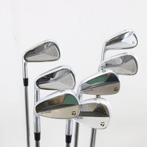 TaylorMade P.7MC & P.7MB Combo Iron Set 4-P Steel KBS X-Stiff Left-Hand S-148995 - Picture 1 of 12