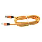 For Nokia T20/T21 - Orange 6Ft Usb Cable Type-C Charger Cord Power Wire