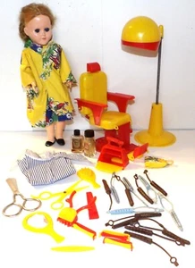 Remco BETTY BEAUTY PARLOR DOLL FURNITURE and Doll - Picture 1 of 3