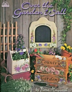 Über der Gartenmauer Fiona Heuward Dekorative Muster Malerei Lehrbuch - Bild 1 von 6