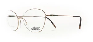 Gafas Silhouette Colorwave 4554 756240 marrón titanio 75 6240 52 mm - Imagen 1 de 2