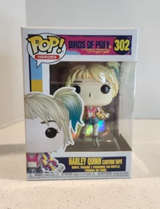 Funko Pop! Heroes #302 Birds of Prey Harley Quinn Caution Tape Funko Pop! - Picture 1 of 6