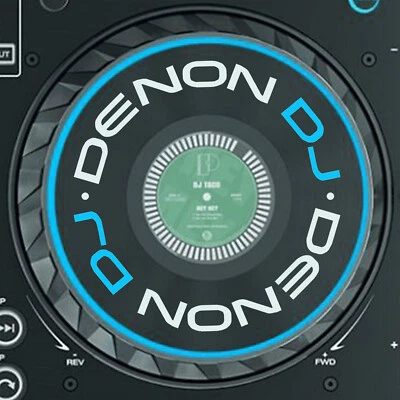 PEGATINAS DENON DJ PRIME 4 / PRIME 2 JOG MAT GRÁFICOS X 2 (X1850 / X1800)
