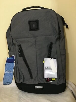 New Eastsport Unisex 20'' Academic Backpack Plaid Ajustable laptop Zipper mesh - Image 1 of 4