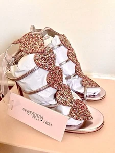 ❤️ Giambattista Valli x H&M Sandalias de cuero tacones altos hm talla 40 NUEVAS - Imagen 1 de 15