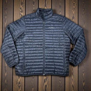 Chaqueta Eddie Bauer Eb650 para Hombres XL Plumón Aislado Puffer Embalable Ligera Azul - Imagen 1 de 6