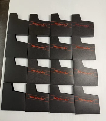 Lote De 16 Cubiertas Antipolvo Auténticas Nintendo NES 1 Rojo Brillante 11 Rojo 4 Negro OEM Foto 1 de 3