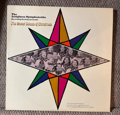 Longines-Symphonette The Sweet Voices of Christmas, Vinyl LP Play Tested VG+/VG+ Foto 1 de 4
