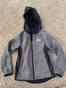 UNDER ARMOUR Storm Swacket Youth Small Coldgear Wind & Water Resistant Stretch - Picture 1 of 18