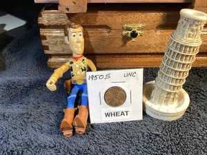 1950 S LINCOLN WEIZEN 🌾 PFENNIG BANKFRISCH  - Bild 1 von 6