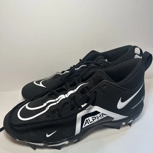 Botines de fútbol Nike Alpha Menace Pro 3 Shark para hombre 10,5 negros CV0584-001 nuevos - Imagen 1 de 6