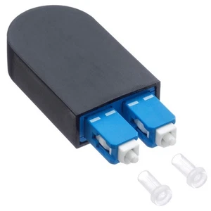 9/125 SC/UPC Single Mode SM Double SC Fiber Loopback Fiber Opitc Adapter - Afbeelding 1 van 10