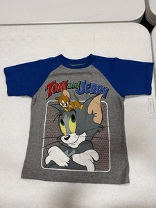 Tom And Jerry Boys Shirt Size 8 - Picture 1 of 3