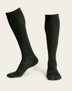 TECOVAS Over The Calf Socks 3 Pack Men's Polyester/Spandex FOREST GREEN SZ L NWT - Picture 1 of 11