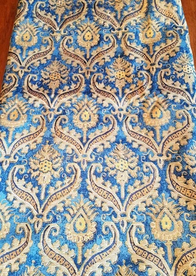 Tissus Ameublement  des années 50 en coton -  240 cm x 123 cm - Photo 1/4