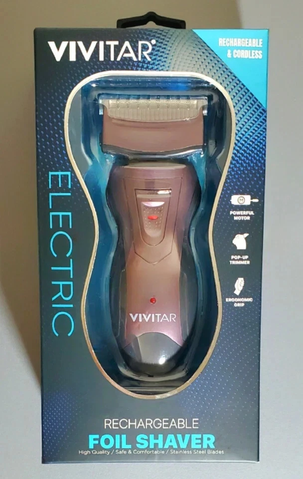 Afeitadora de lámina de 2 cabezales VIVITAR color nueva (NEGRO) Foto 1 de 1