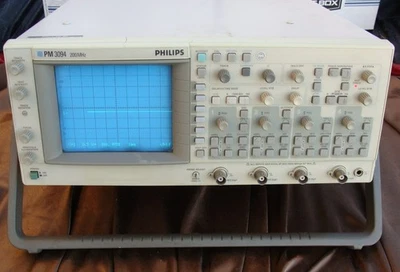 Philips/Fluke PM 3094, 200 MHz. Fluke 9444 030 94003 Nº DM600002, 100-240V, 50- Foto 1 de 4