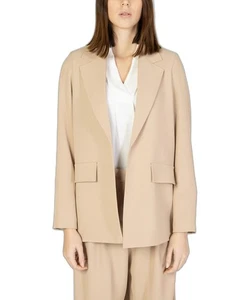 Sandro Ferrone Beige Blazer Pant Set Model SF23AWBL001 Women - Picture 1 of 4