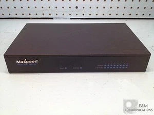 HUB ETHERNET LH-8F MAXPEED MAXLAN 8 PUERTOS ALTO RENDIMIENTO 100BASE-TX - Imagen 1 de 3