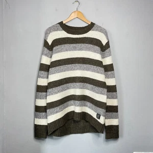 Scotch & Soda Men’s Striped Wool Blend Crewneck Knit Sweater – Size XL - Picture 1 of 11