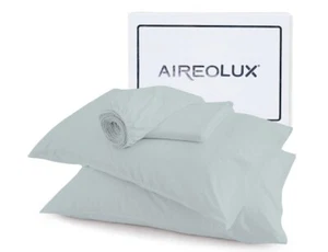 100% Cotton Twin Sheet Set, 600 Thread Count Wrinkle-Resistant, Soft & ...(WS85 - Picture 1 of 6